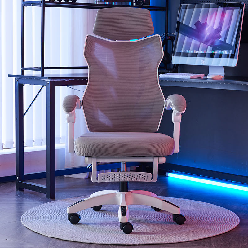Computer Office Chair Staff Home Mesh Backrest Lift Swivel Office Chair With Headrest Ergonomic Mesh Chair