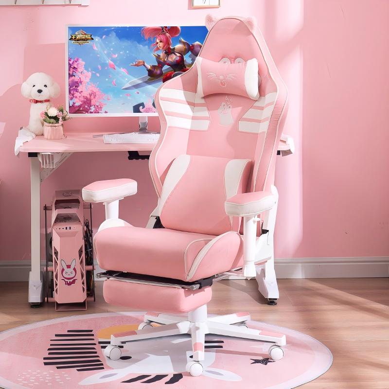Professional Supplier Custom Led Rgb Massage Silla Gamer Pu Leather Pc Computer Game Chair Racing Gaming Chair With Lights