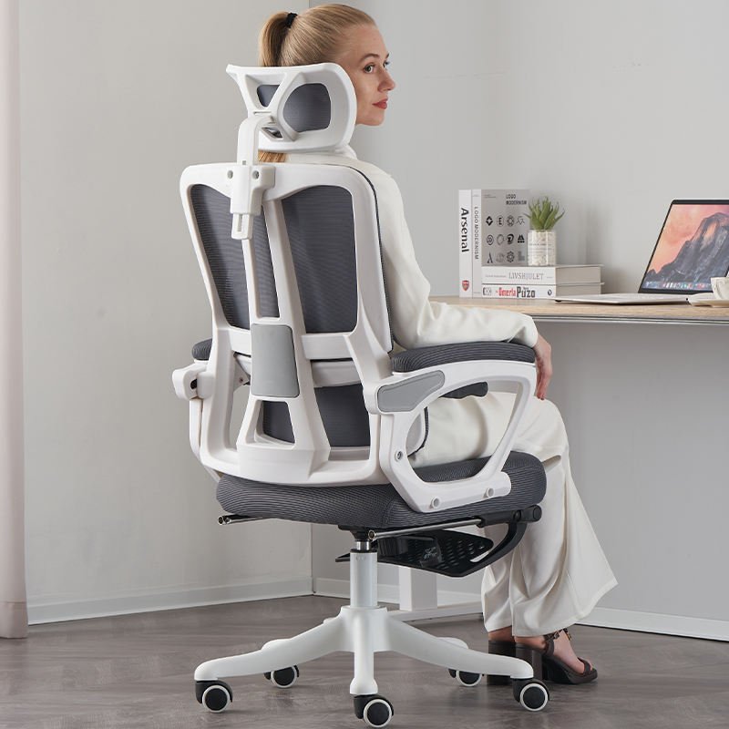 Office Furniture Lift Swivel High-back Comfortable Ergonomic Chair Executive Office Chair Iron Modern Office Building